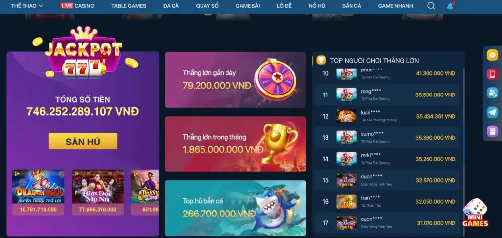 Hoàn trả hàng tuần cho người chơi loto188 iOS